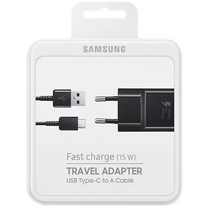 СЗУ Samsung EP-TA20EBECGRU 2A для Samsung кабель USB Type C черный_0
