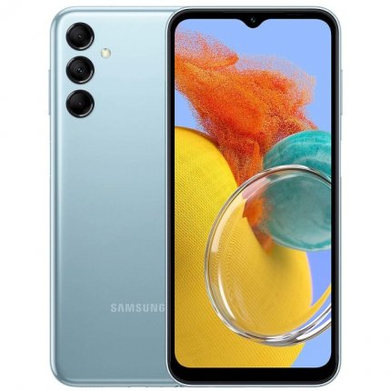 Смартфон Samsung Galaxy M14 4/64Гб Голубой_0