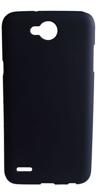 Силиконовый чехол для LG X Power2  черный матовый_0