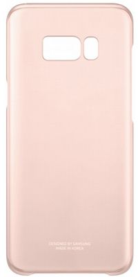 Чехол (клип-кейс) Samsung для Samsung Galaxy S8+ Clear Cover розовый/прозрачный_1