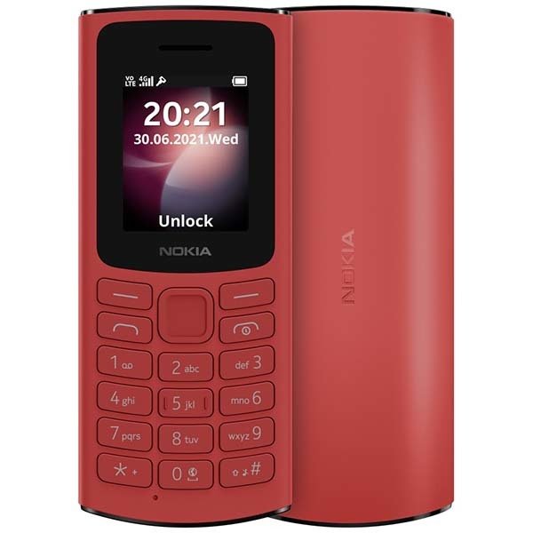 Мобильный телефон Nokia 105 Красный_0