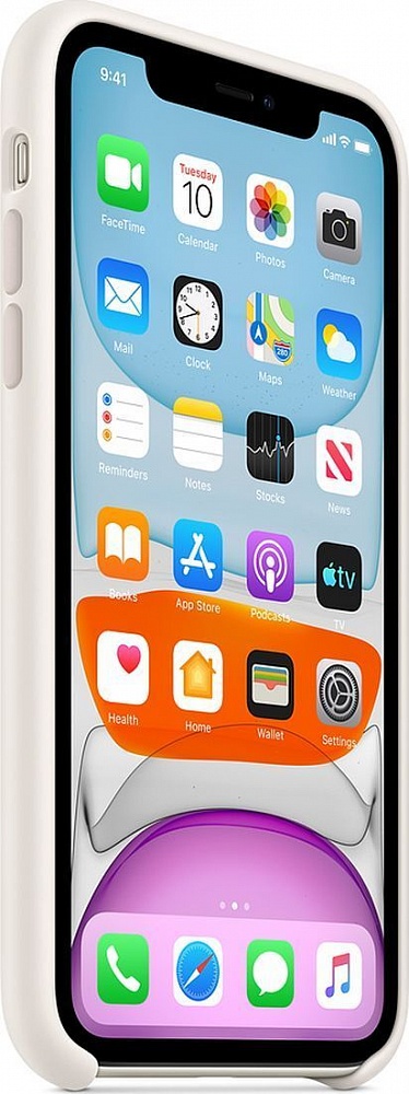 Чехол для iPhone Apple iPhone 11 Silicone Case (Белый)_0