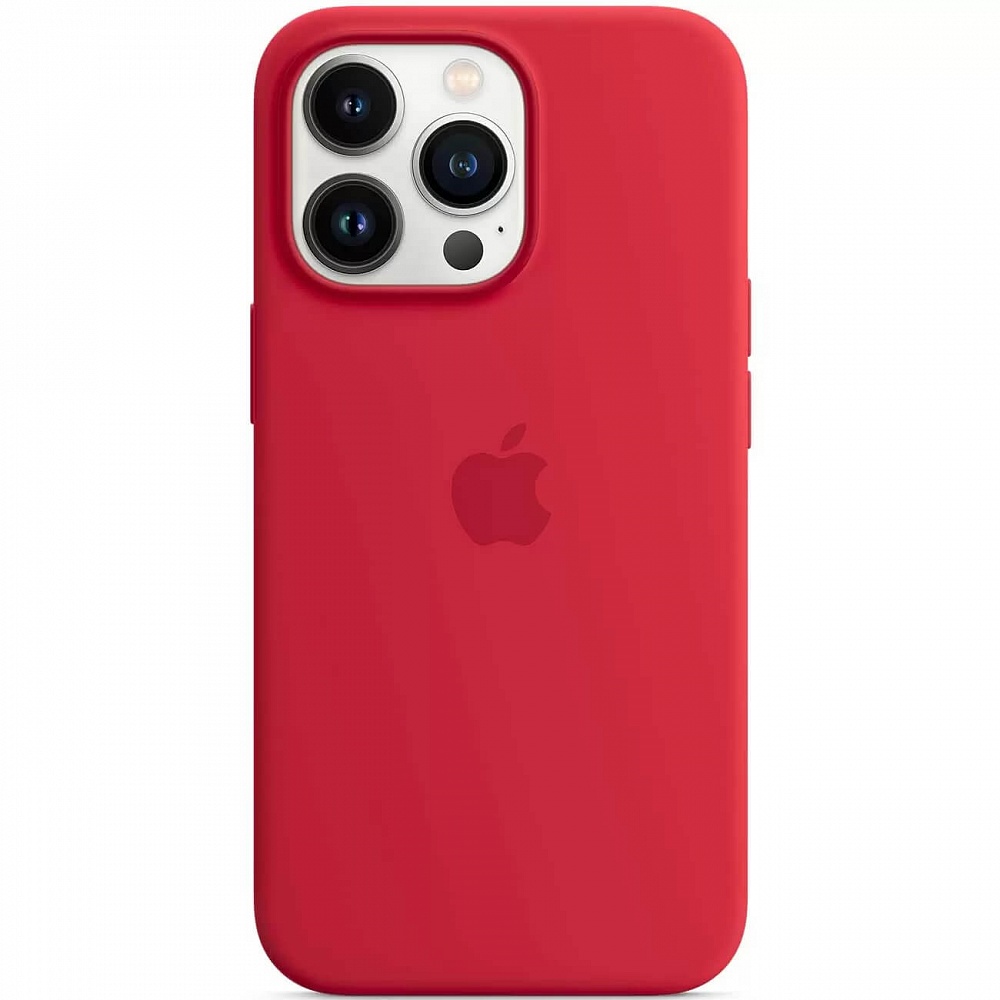 Чехол для Apple iPhone 13 Pro Silicone Case Red_0